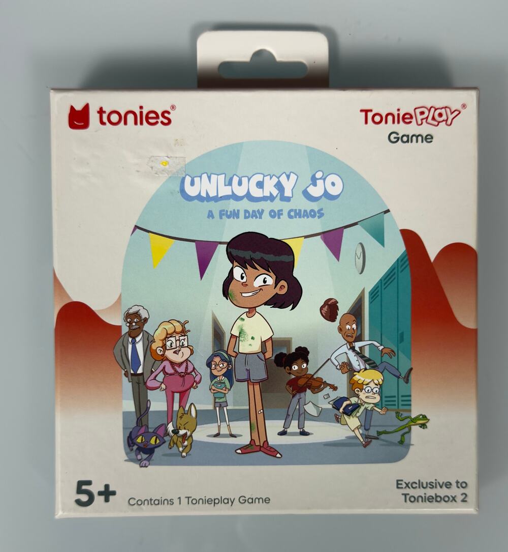 Tonies Tonieplay Unlucky Jo A Fun Day of Chaos Game Toniebox 2 NEW